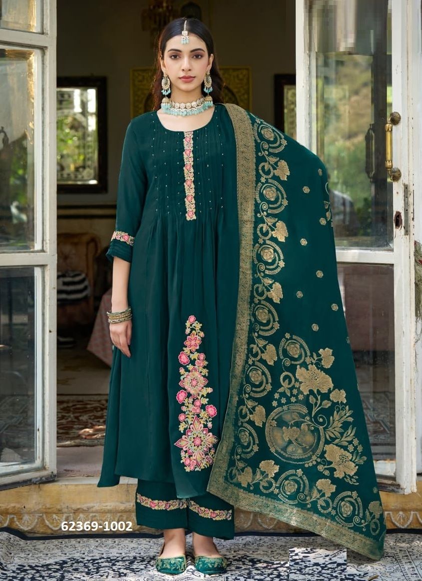 GITANJALI - Catalog # 62369 (Set of 4 Readymade Salwar Suits) by Karissa