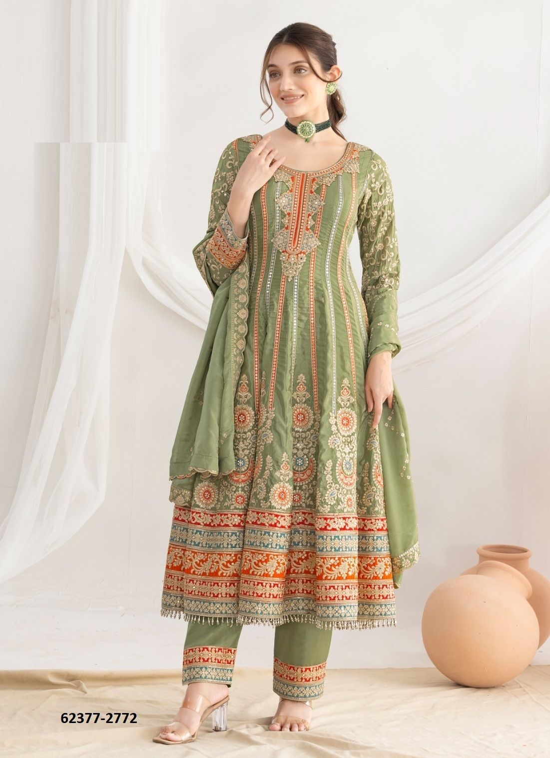 MASTANI - Catalog # 62377 (Set of 3 Readymade Salwar Suits) by Gulzar Couture MASTANI - Catalog # 62377 (Set of 3 Readymade Salwar Suits) by Gulzar Couture