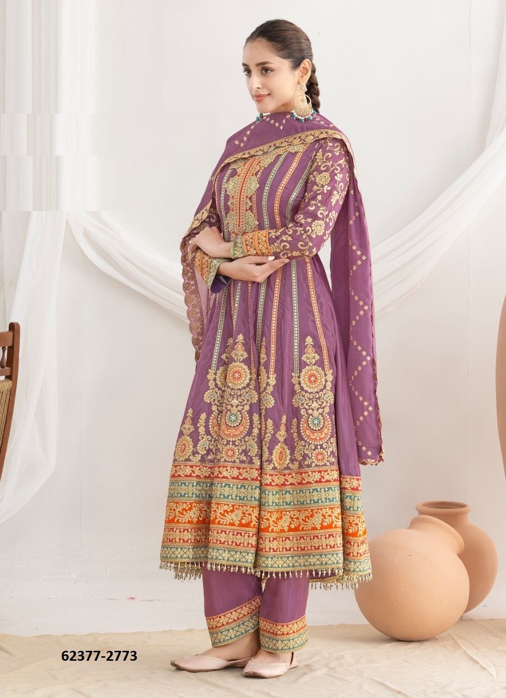 MASTANI - Catalog # 62377 (Set of 3 Readymade Salwar Suits) by Gulzar Couture MASTANI - Catalog # 62377 (Set of 3 Readymade Salwar Suits) by Gulzar Couture