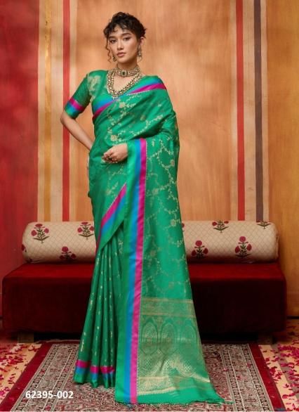 COLOURS - Catalog # 62395 (Set of 5 Sarees) by Rajtex Fabrics