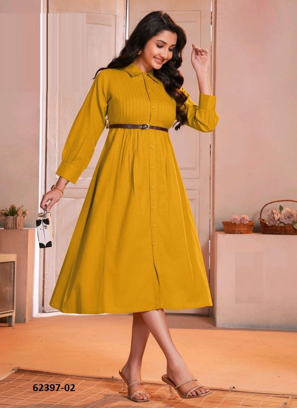 HANSHIKA - Catalog # 62397 (Set of 6 Readymade Women's Kurtis / Tops) by Kaya Ahmedabad HANSHIKA - Catalog # 62397 (Set of 6 Readymade Women's Kurtis / Tops) by Kaya Ahmedabad