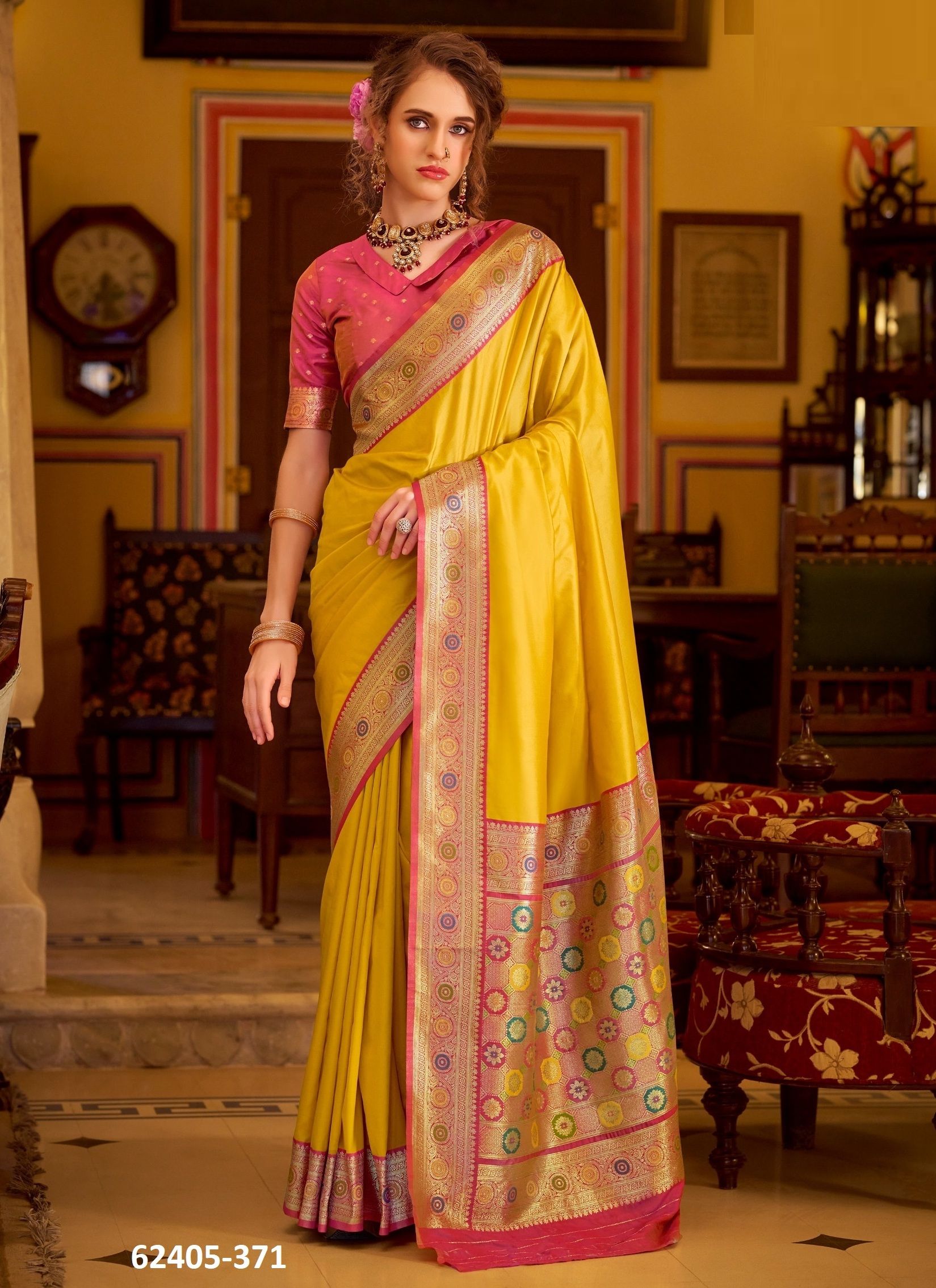 CHHAYA SILK - Catalog # 62405 (Set of 8 Sarees) by Desi Muse CHHAYA SILK - Catalog # 62405 (Set of 8 Sarees) by Desi Muse