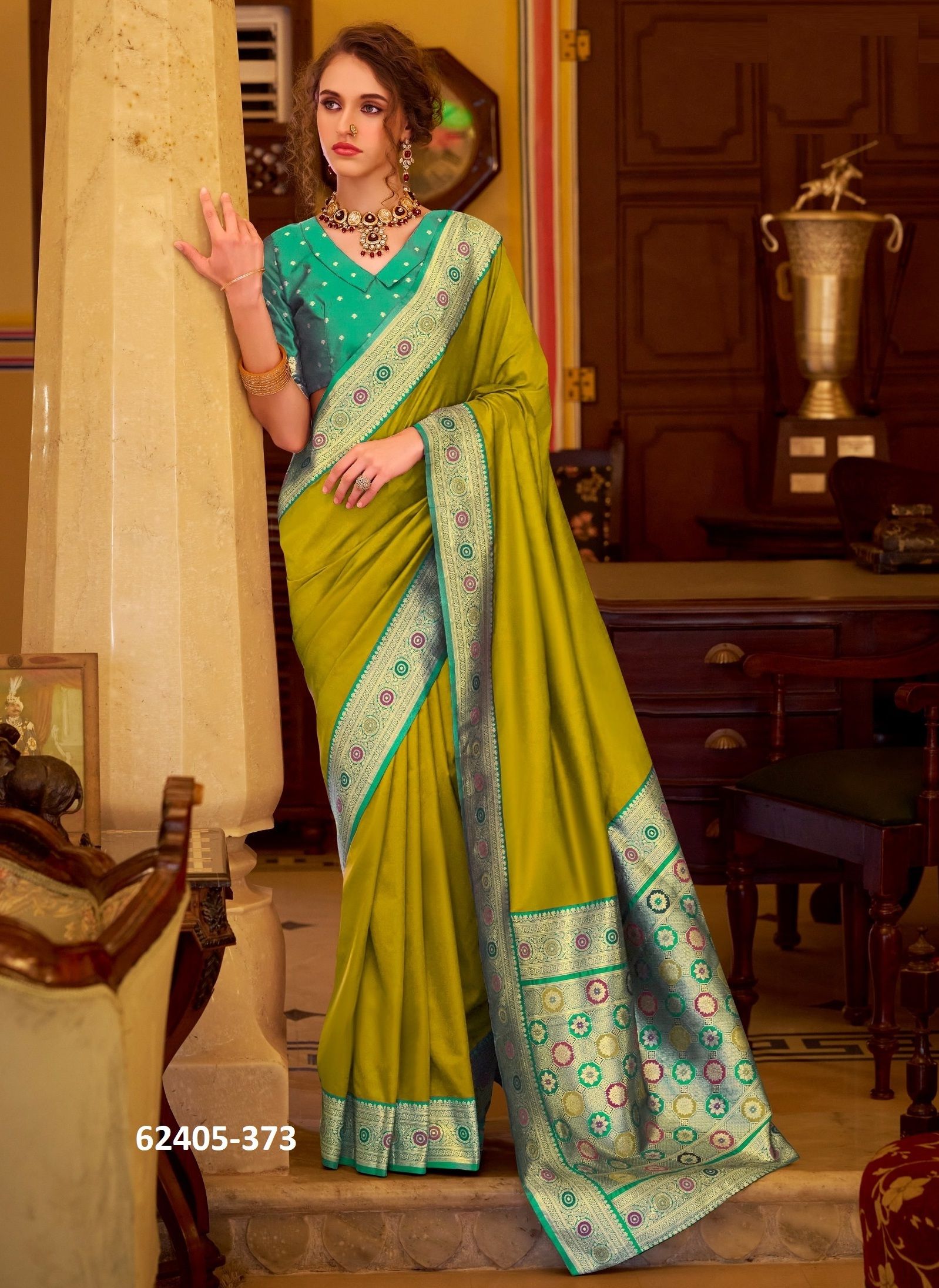 CHHAYA SILK - Catalog # 62405 (Set of 8 Sarees) by Desi Muse CHHAYA SILK - Catalog # 62405 (Set of 8 Sarees) by Desi Muse
