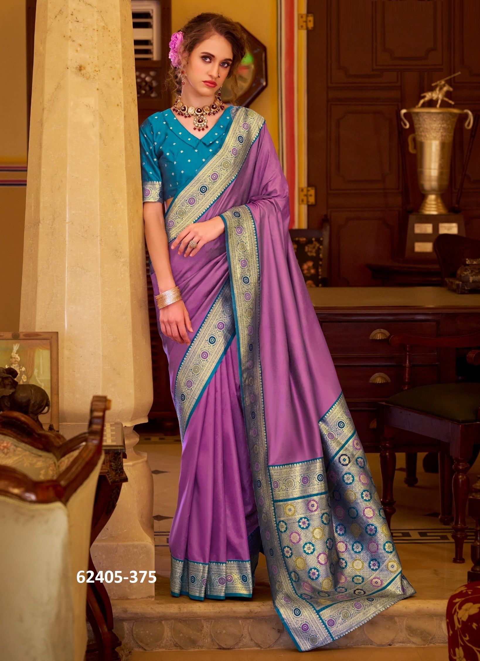 CHHAYA SILK - Catalog # 62405 (Set of 8 Sarees) by Desi Muse CHHAYA SILK - Catalog # 62405 (Set of 8 Sarees) by Desi Muse