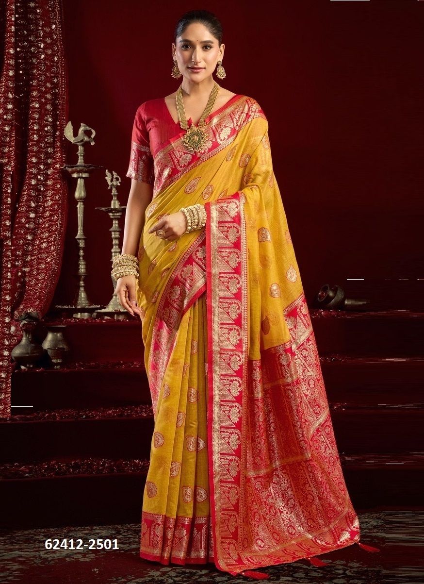 SHIVIKA - Catalog # 62412 (Set of 6 Sarees) by Gobuni SHIVIKA - Catalog # 62412 (Set of 6 Sarees) by Gobuni