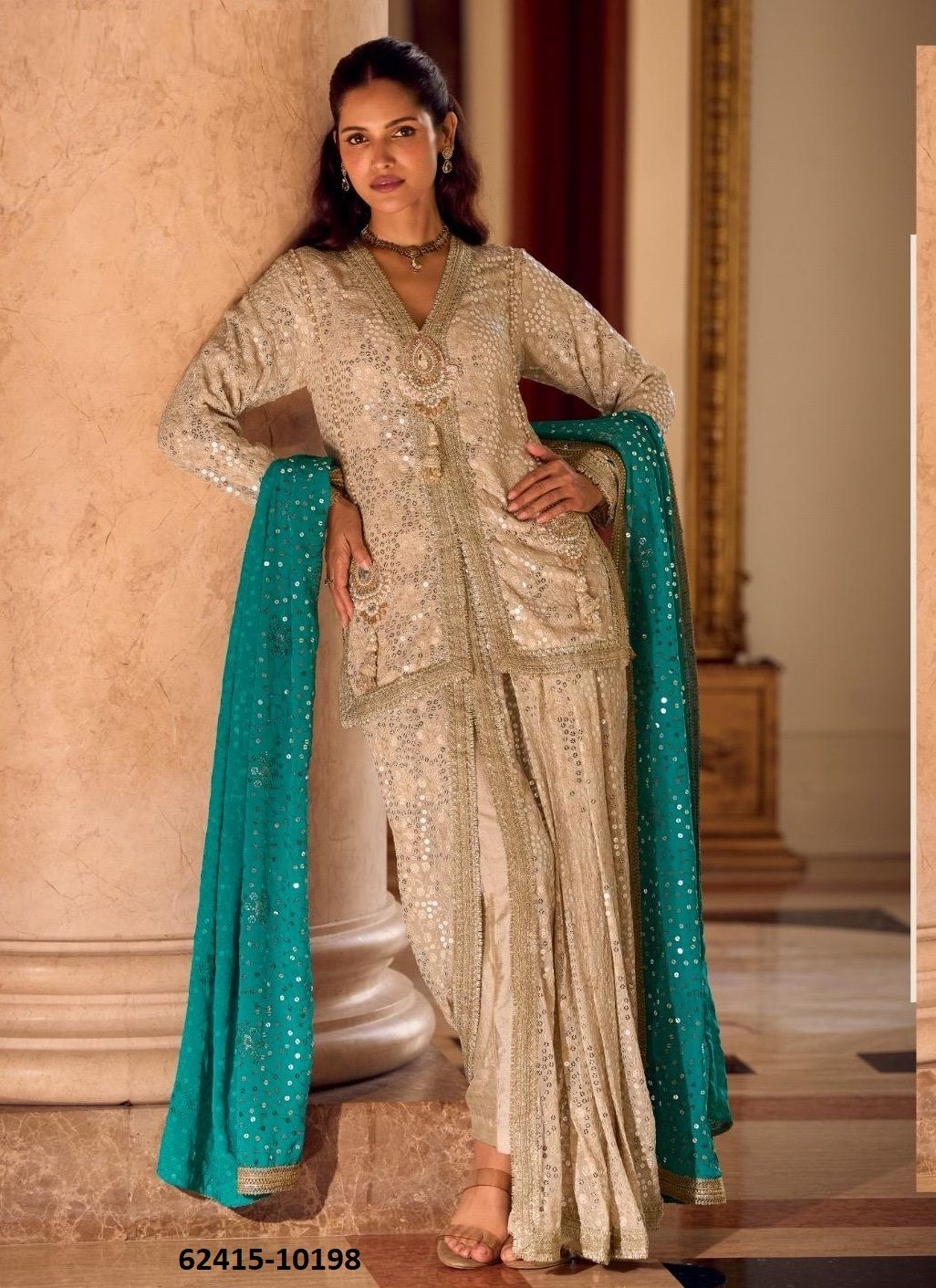 SWAROSKI - Catalog # 62415 (Set of 4 Readymade Salwar Suits) by Sayuri Designer SWAROSKI - Catalog # 62415 (Set of 4 Readymade Salwar Suits) by Sayuri Designer