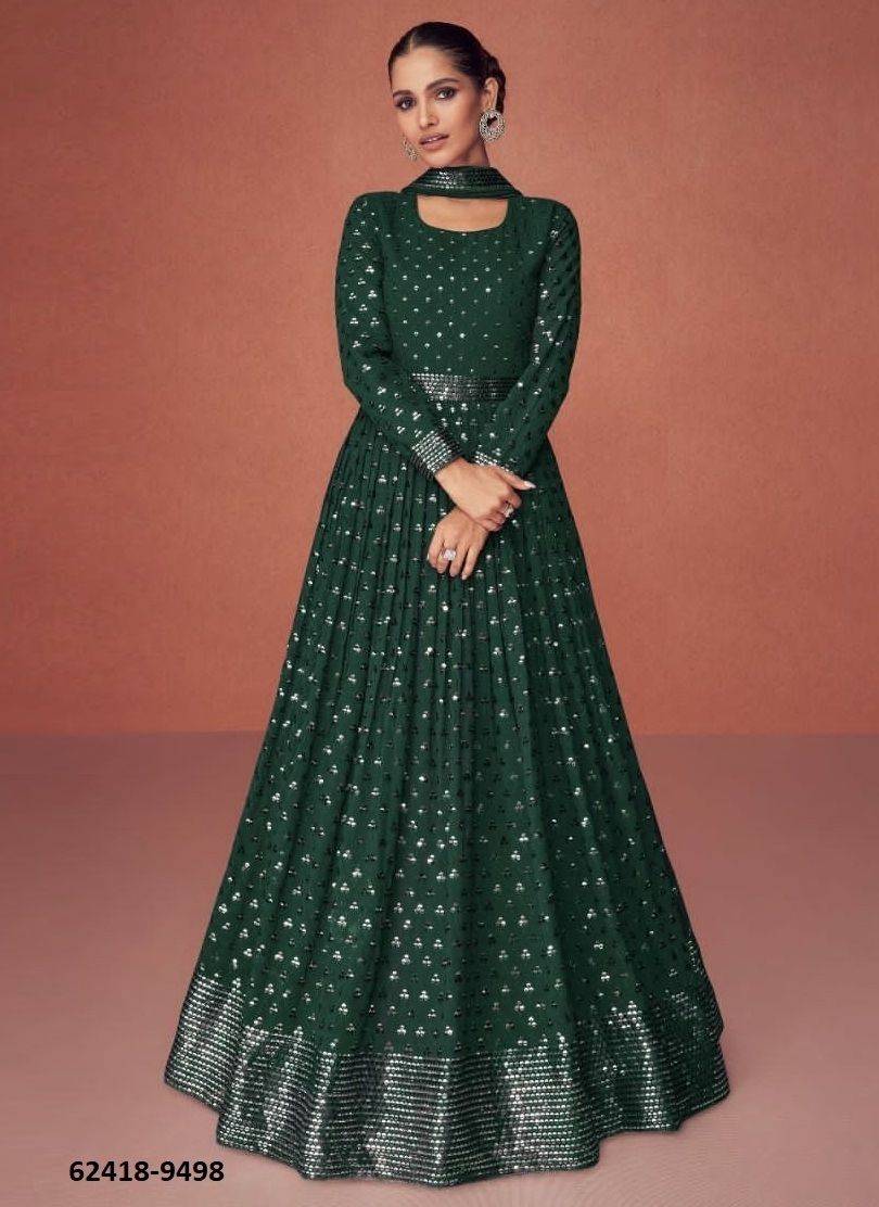 SEASON DIAMOND - Catalog # 62418 (Set of 5 Readymade Gowns) by Aashirwad SEASON DIAMOND - Catalog # 62418 (Set of 5 Readymade Gowns) by Aashirwad