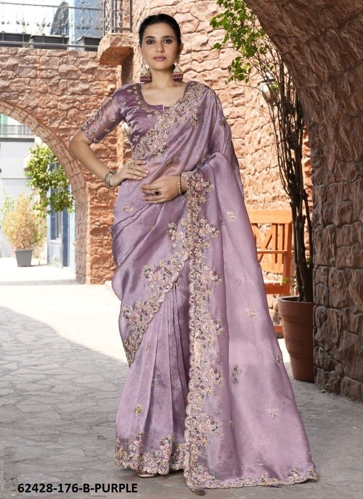 ANAARA 176-181 - Catalog # 62428 (Set of 11 Sarees) by Tathastu ANAARA 176-181 - Catalog # 62428 (Set of 11 Sarees) by Tathastu