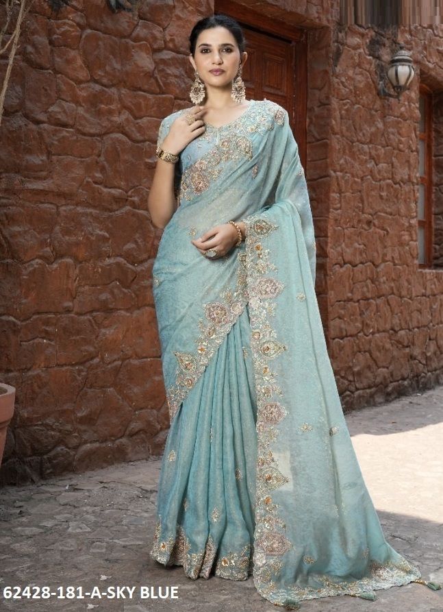 ANAARA 176-181 - Catalog # 62428 (Set of 11 Sarees) by Tathastu ANAARA 176-181 - Catalog # 62428 (Set of 11 Sarees) by Tathastu