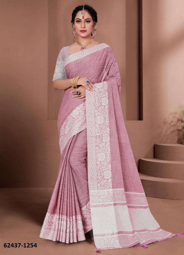GLOSSY - Catalog # 62437 (Set of 5 Sarees) by Desi Muse GLOSSY - Catalog # 62437 (Set of 5 Sarees) by Desi Muse