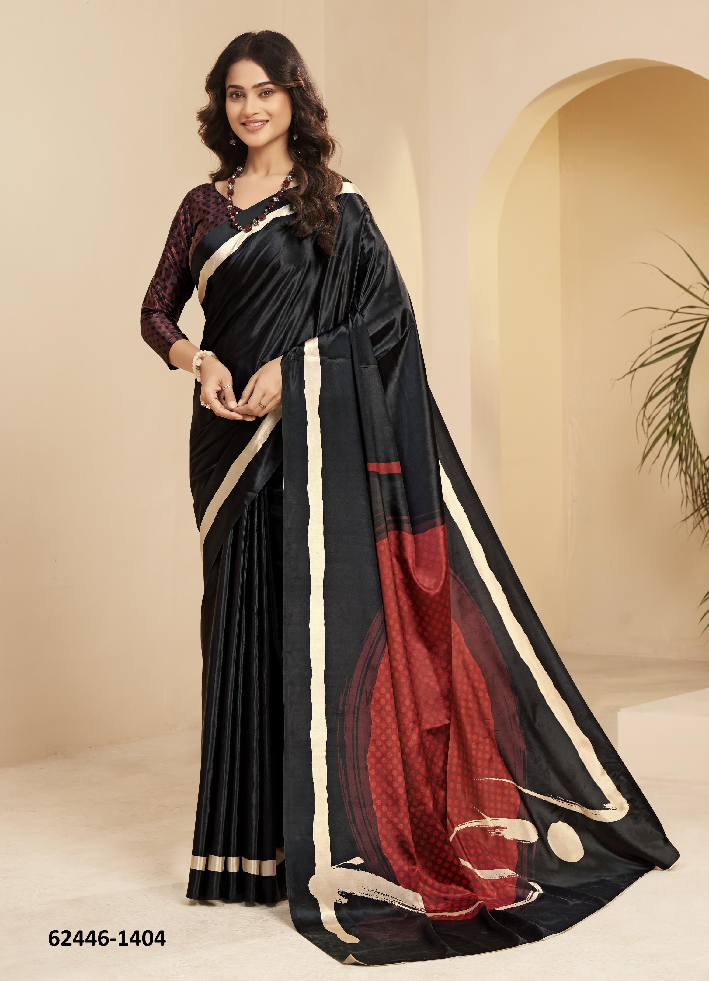 GLAMSTAR - Catalog # 62446 (Set of 9 Sarees) MADE IN INDIA BY SERENGETI