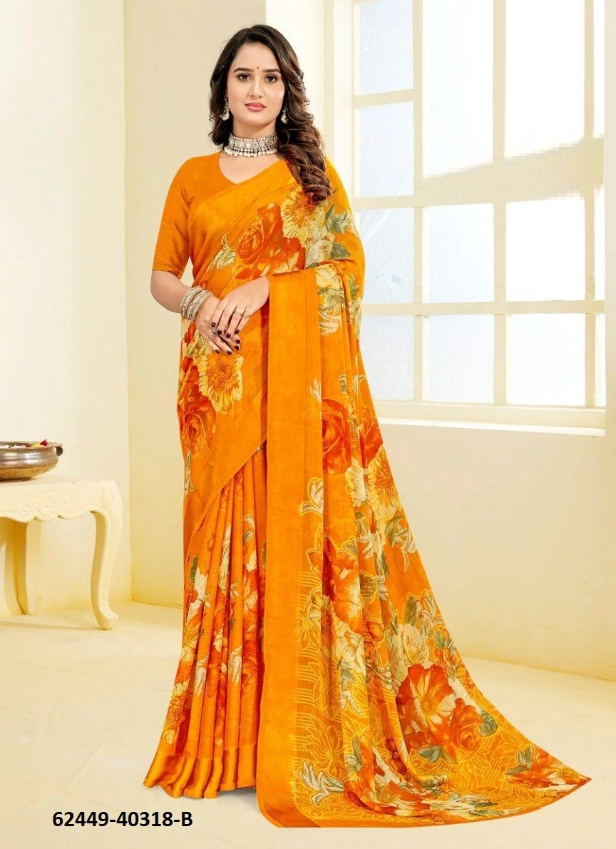 CHERRY 60 - Catalog # 62449 (Set of 6 Sarees) MADE IN INDIA BY Ruchi Sarees CHERRY 60 - Catalog # 62449 (Set of 6 Sarees) MADE IN INDIA BY Ruchi Sarees