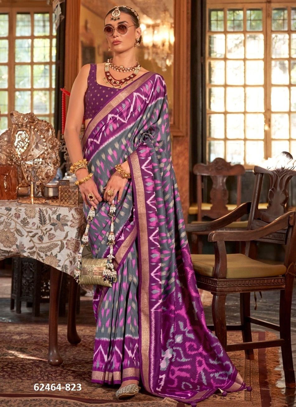 PALAV PATOLA - Catalog # 62464 (Set of 12 Sarees) MADE IN INDIA BY KRESHVA PALAV PATOLA - Catalog # 62464 (Set of 12 Sarees) MADE IN INDIA BY KRESHVA