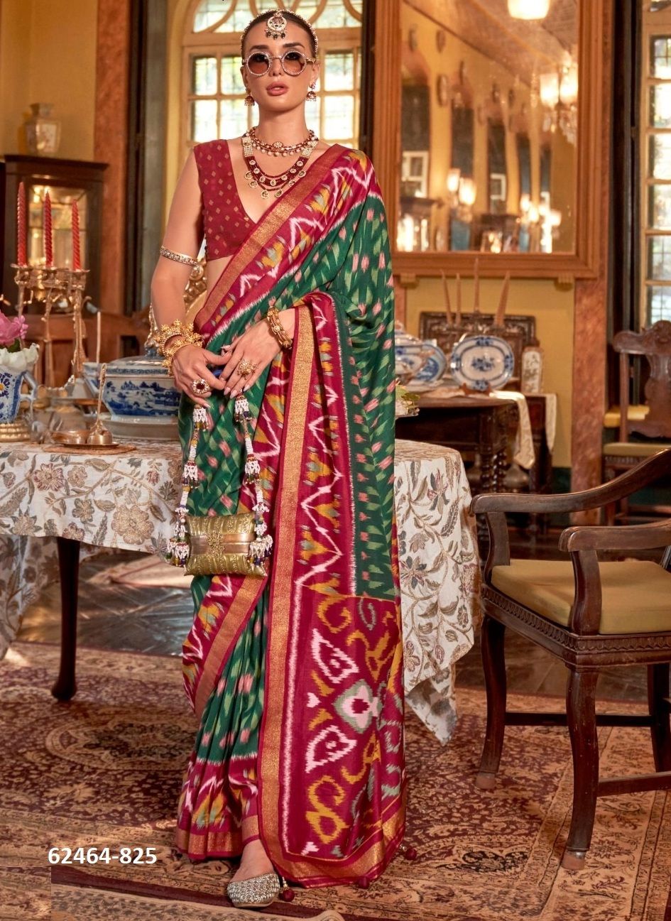 PALAV PATOLA - Catalog # 62464 (Set of 12 Sarees) MADE IN INDIA BY KRESHVA PALAV PATOLA - Catalog # 62464 (Set of 12 Sarees) MADE IN INDIA BY KRESHVA