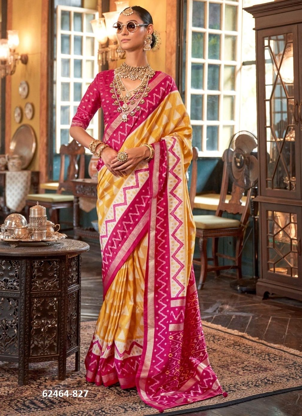 PALAV PATOLA - Catalog # 62464 (Set of 12 Sarees) MADE IN INDIA BY KRESHVA PALAV PATOLA - Catalog # 62464 (Set of 12 Sarees) MADE IN INDIA BY KRESHVA
