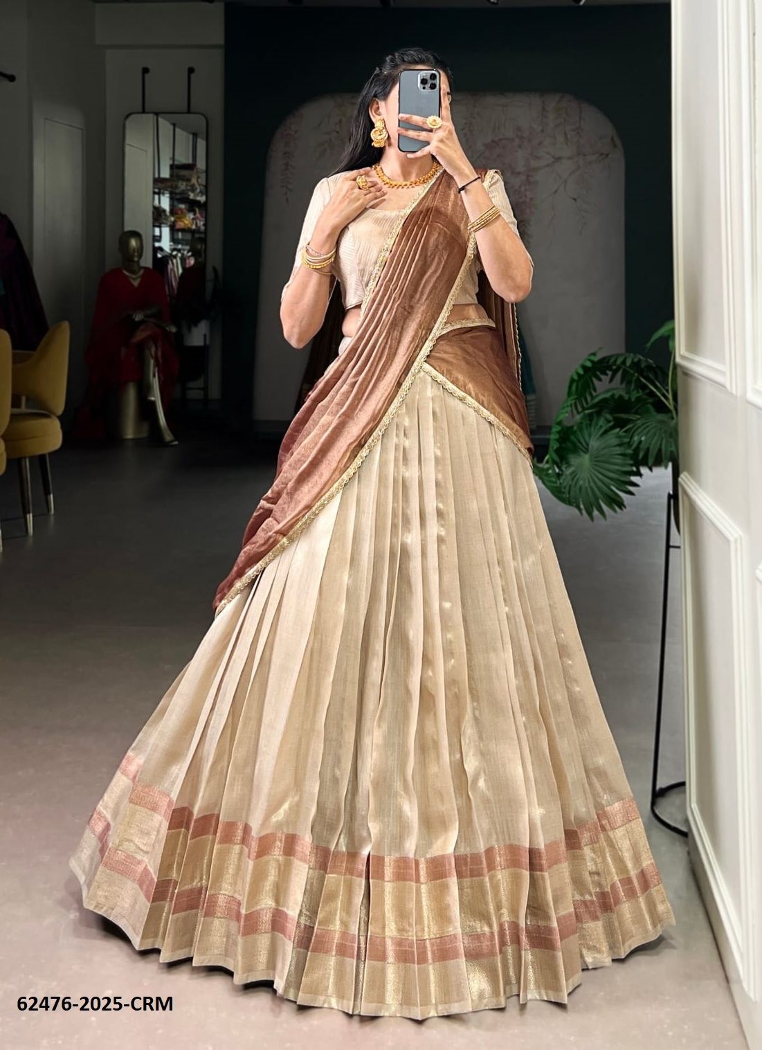 ASHWITHA - Catalog # 62476 (Set of 4 Semi-Stitched Lehengas) MADE IN INDIA BY Meheriya ASHWITHA - Catalog # 62476 (Set of 4 Semi-Stitched Lehengas) MADE IN INDIA BY Meheriya