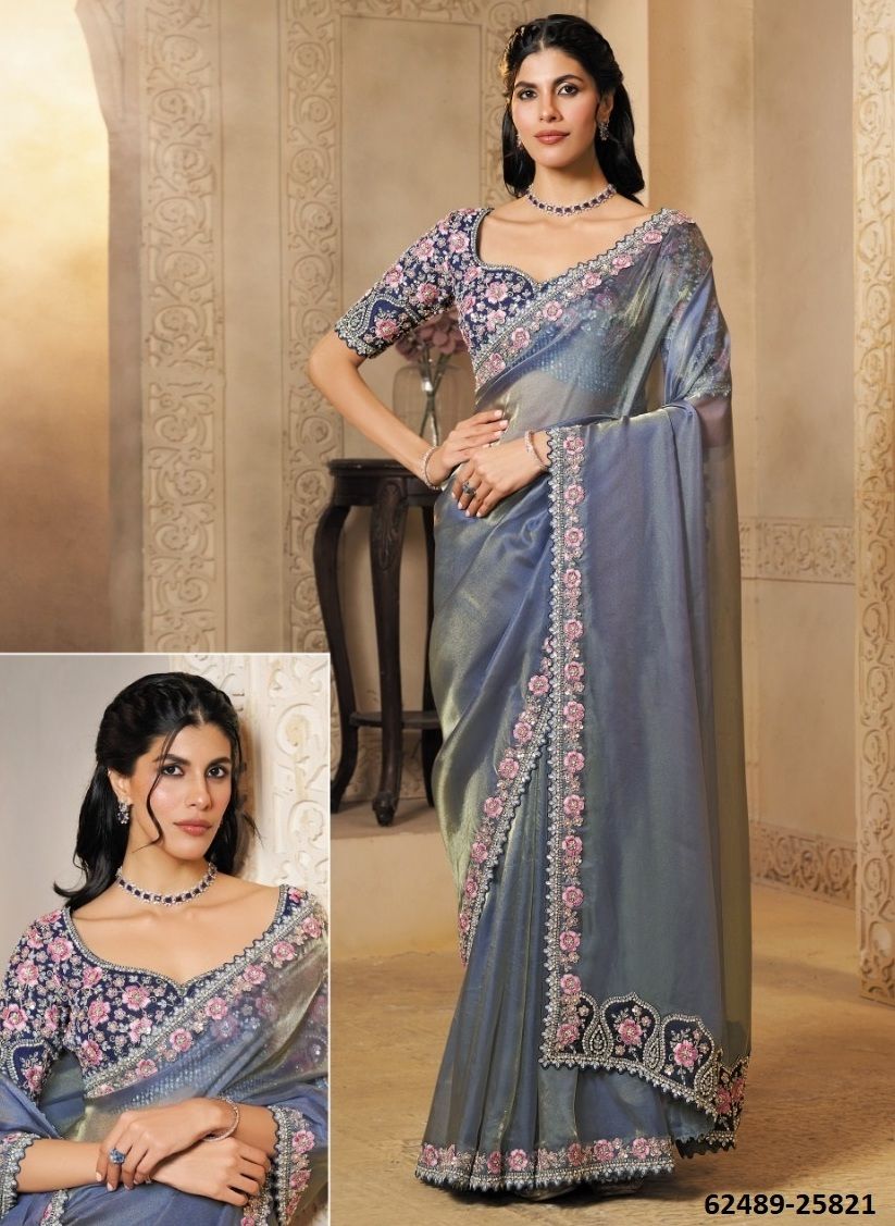 RIWAHYAT - Catalog # 62489 (Set of 14 Sarees) by Mahotsav RIWAHYAT - Catalog # 62489 (Set of 14 Sarees) by Mahotsav