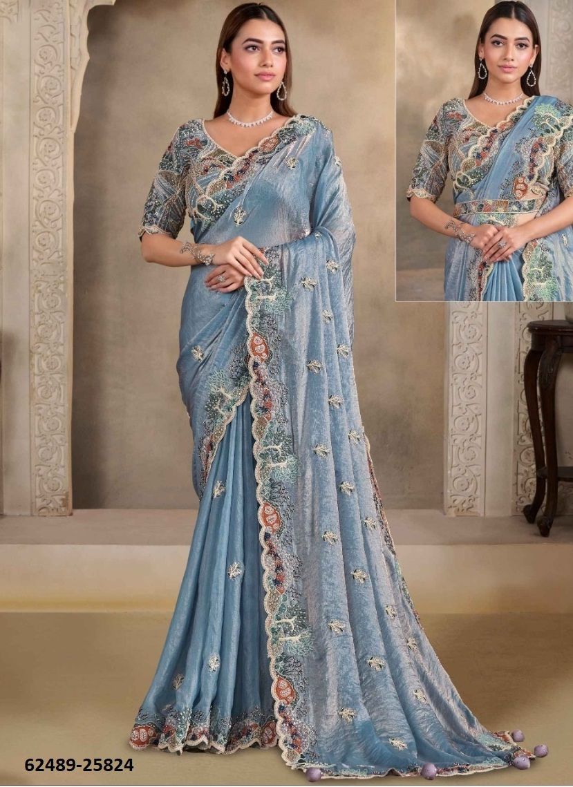 RIWAHYAT - Catalog # 62489 (Set of 14 Sarees) by Mahotsav RIWAHYAT - Catalog # 62489 (Set of 14 Sarees) by Mahotsav