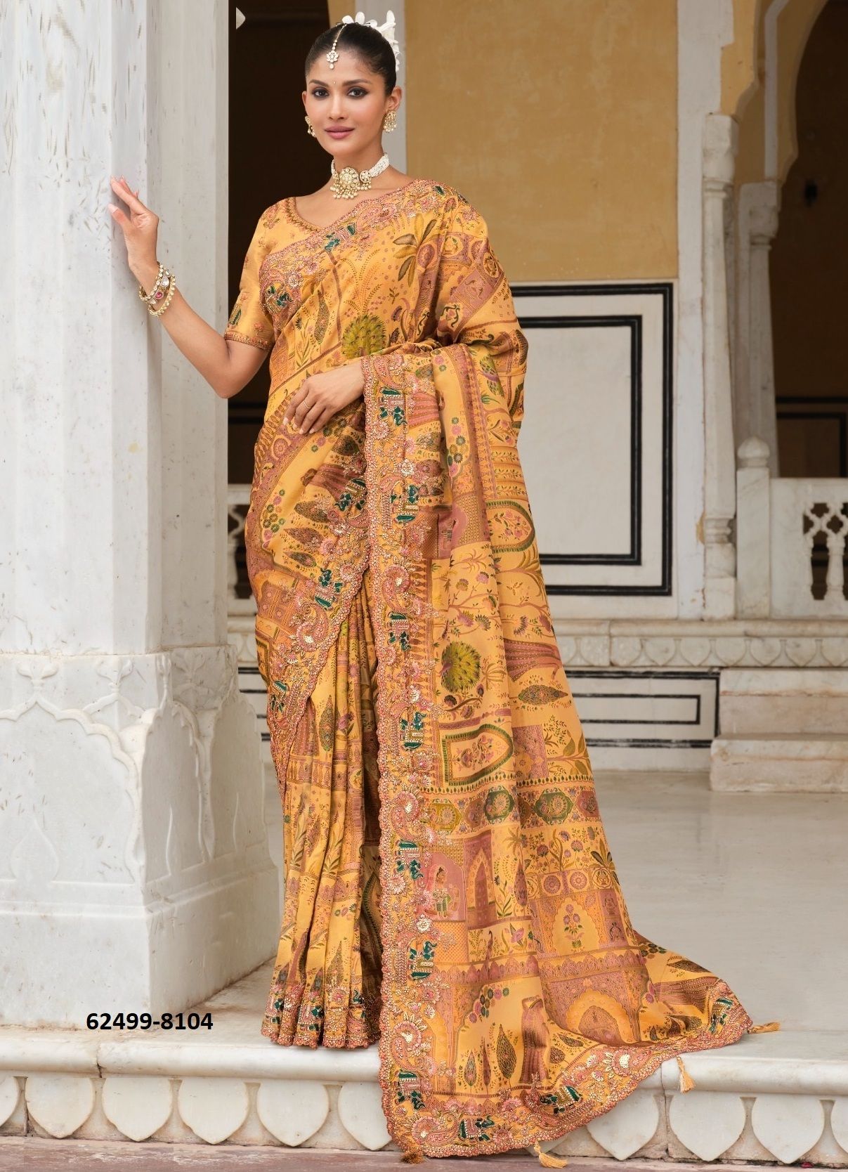 ANAARA 8100 - Catalog # 62499 (Set of 12 Sarees) by Tathastu ANAARA 8100 - Catalog # 62499 (Set of 12 Sarees) by Tathastu