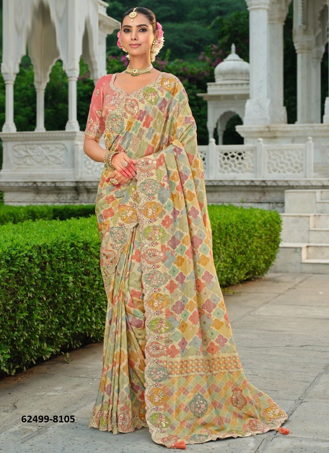 ANAARA 8100 - Catalog # 62499 (Set of 12 Sarees) by Tathastu ANAARA 8100 - Catalog # 62499 (Set of 12 Sarees) by Tathastu