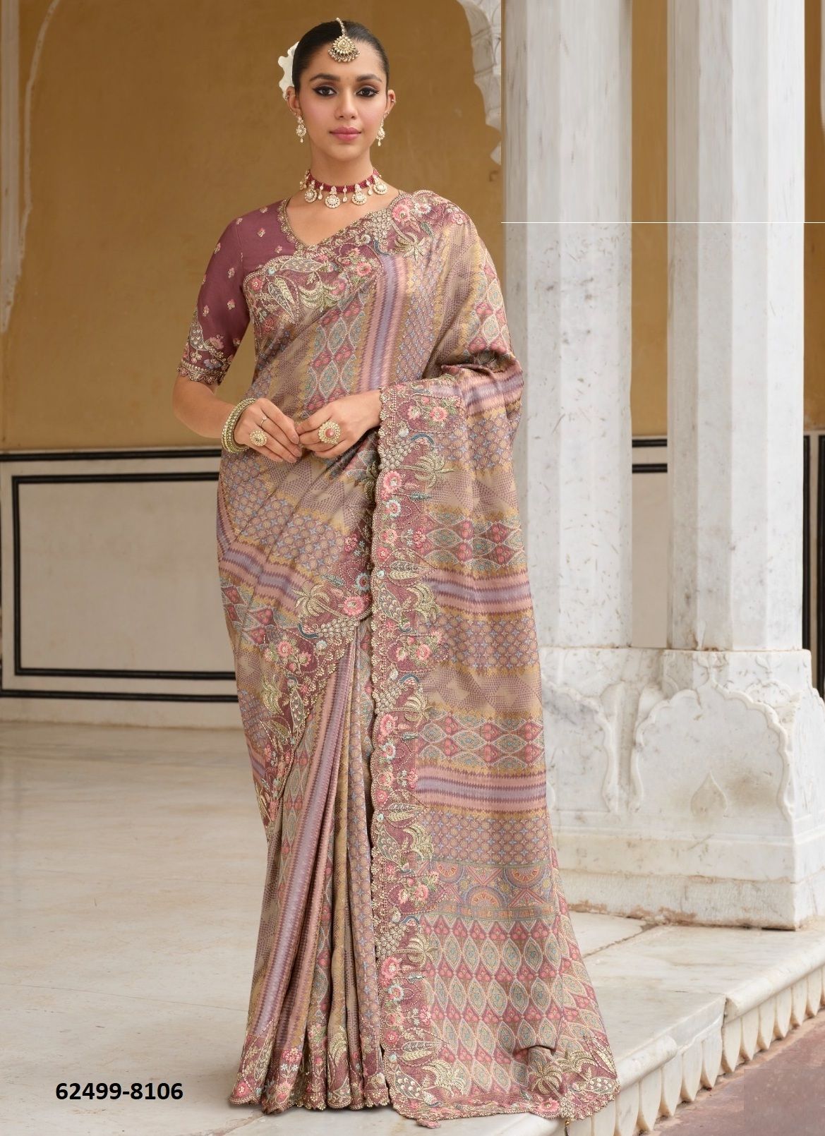 ANAARA 8100 - Catalog # 62499 (Set of 12 Sarees) by Tathastu ANAARA 8100 - Catalog # 62499 (Set of 12 Sarees) by Tathastu