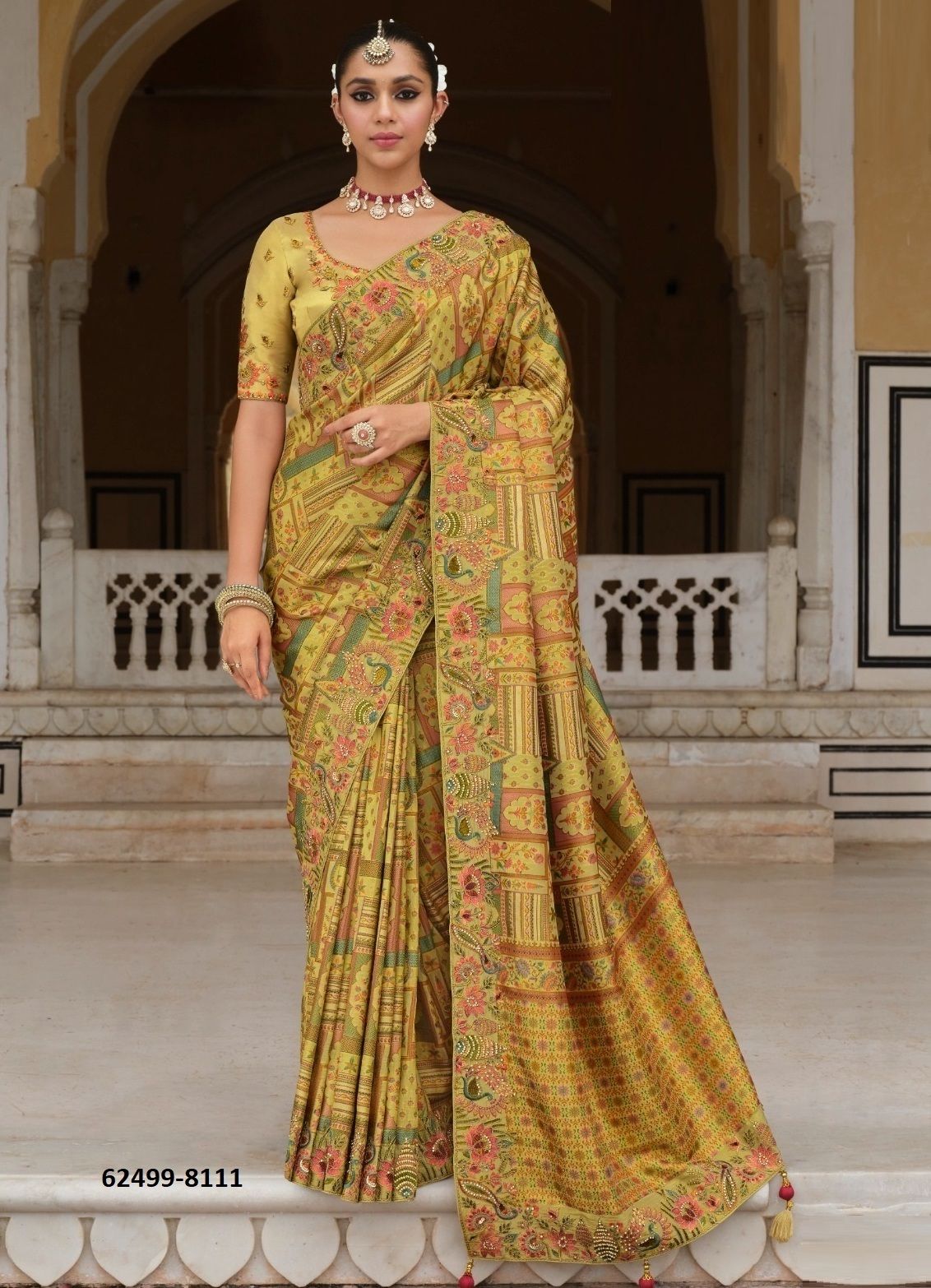 ANAARA 8100 - Catalog # 62499 (Set of 12 Sarees) by Tathastu ANAARA 8100 - Catalog # 62499 (Set of 12 Sarees) by Tathastu