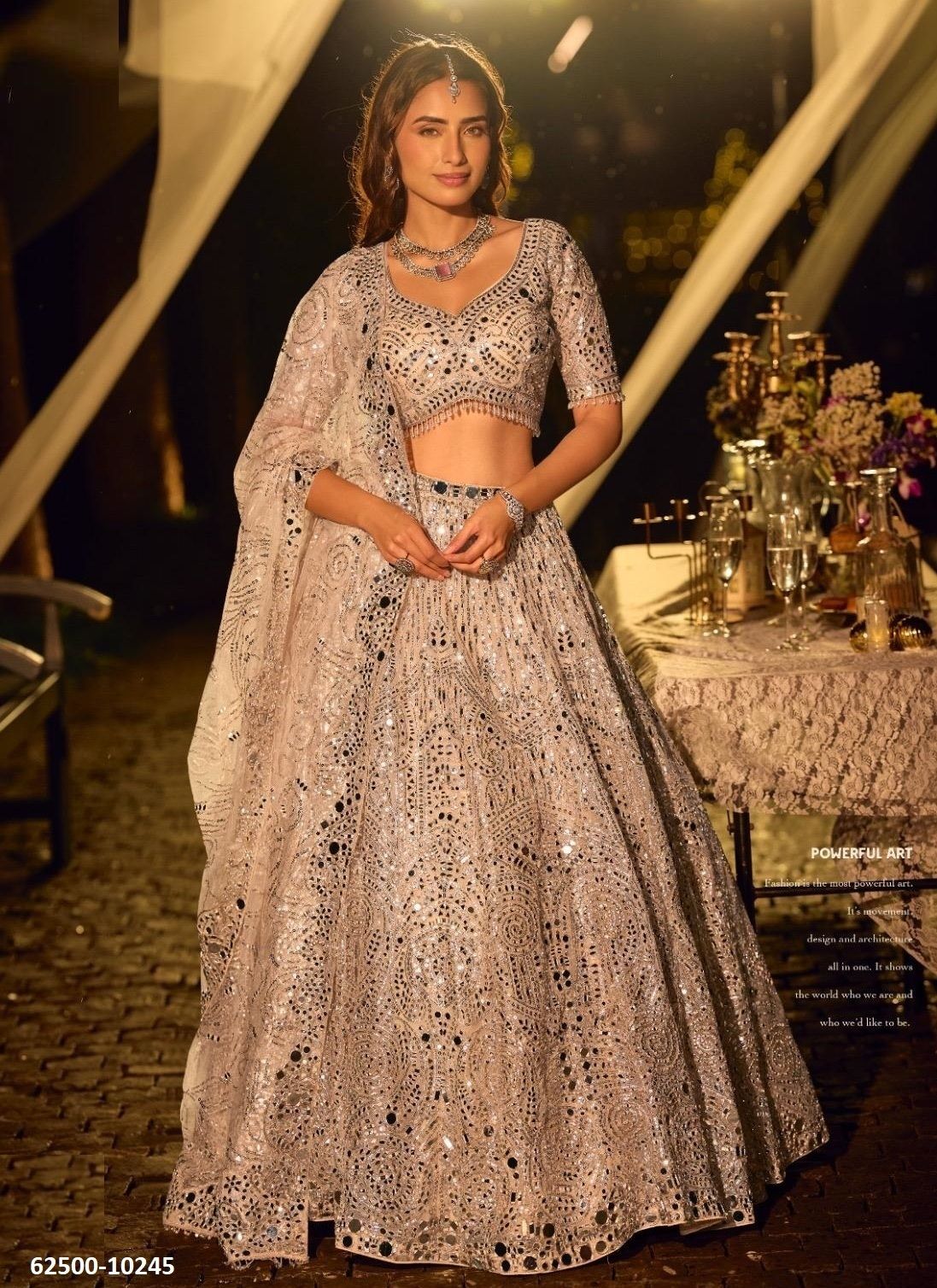 RIYAASAT - Catalog # 62500 (Set of 6 Readymade Lehengas) by Sayuri Designer