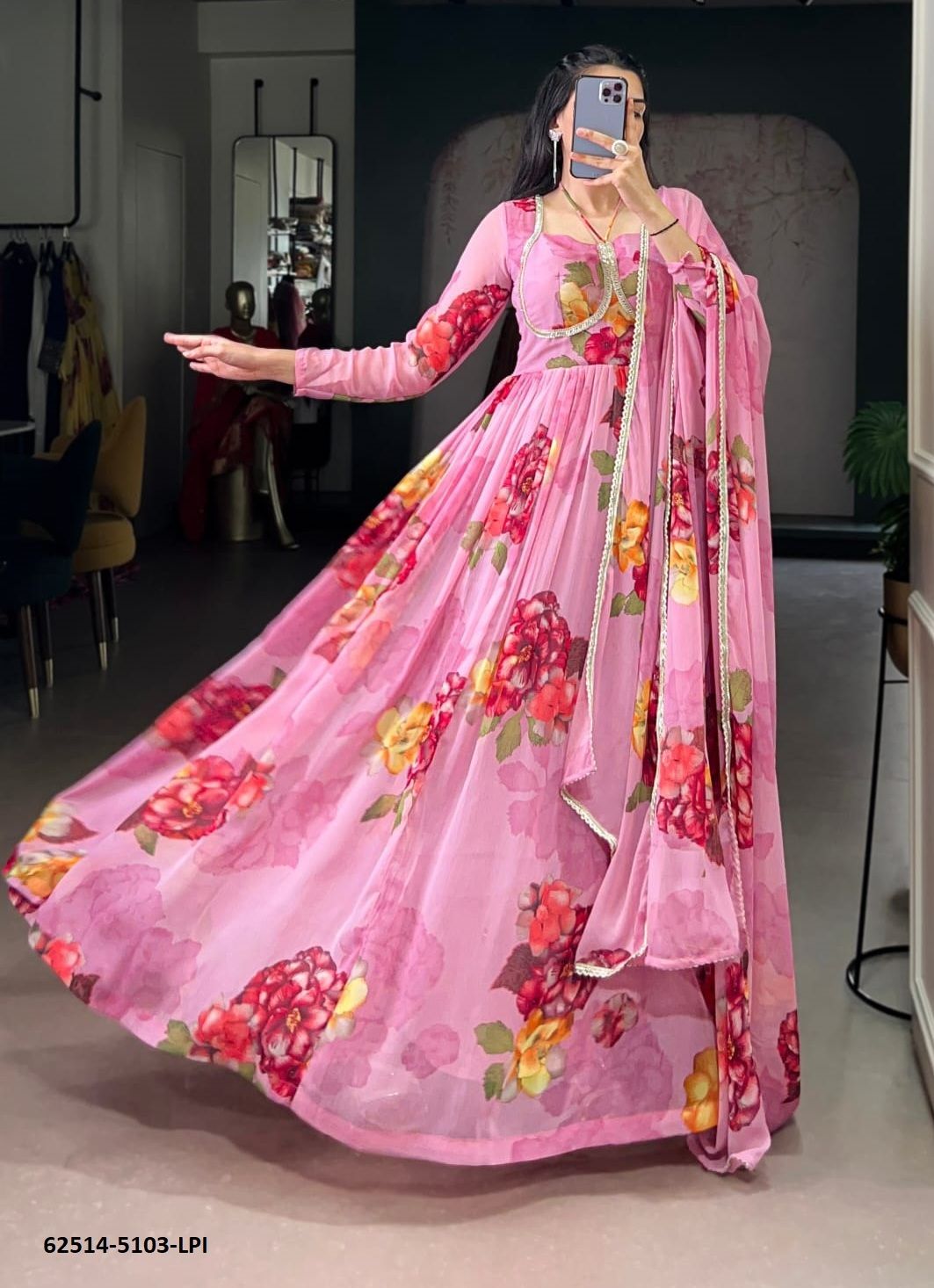 SERIES 5103 - Catalog # 62514 (Set of 4 Readymade Gowns) by Jagraasa