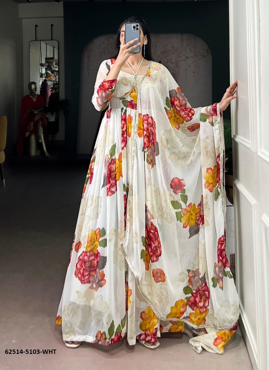 SERIES 5103 - Catalog # 62514 (Set of 4 Readymade Gowns) by Jagraasa