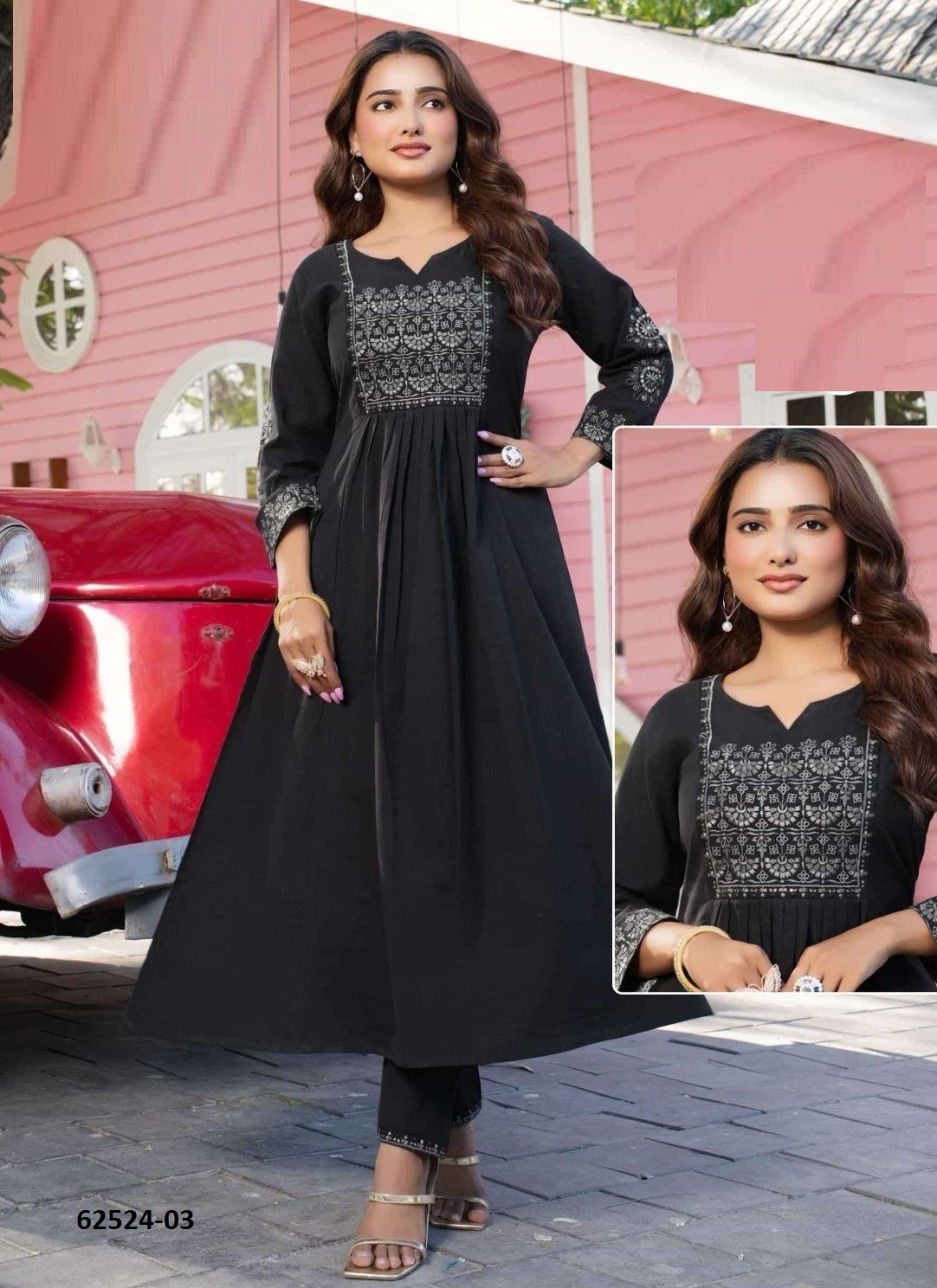 LIMBUDI - Catalog # 62524 (Set of 4 Tops With Bottoms) by Kaya Ahmedabad