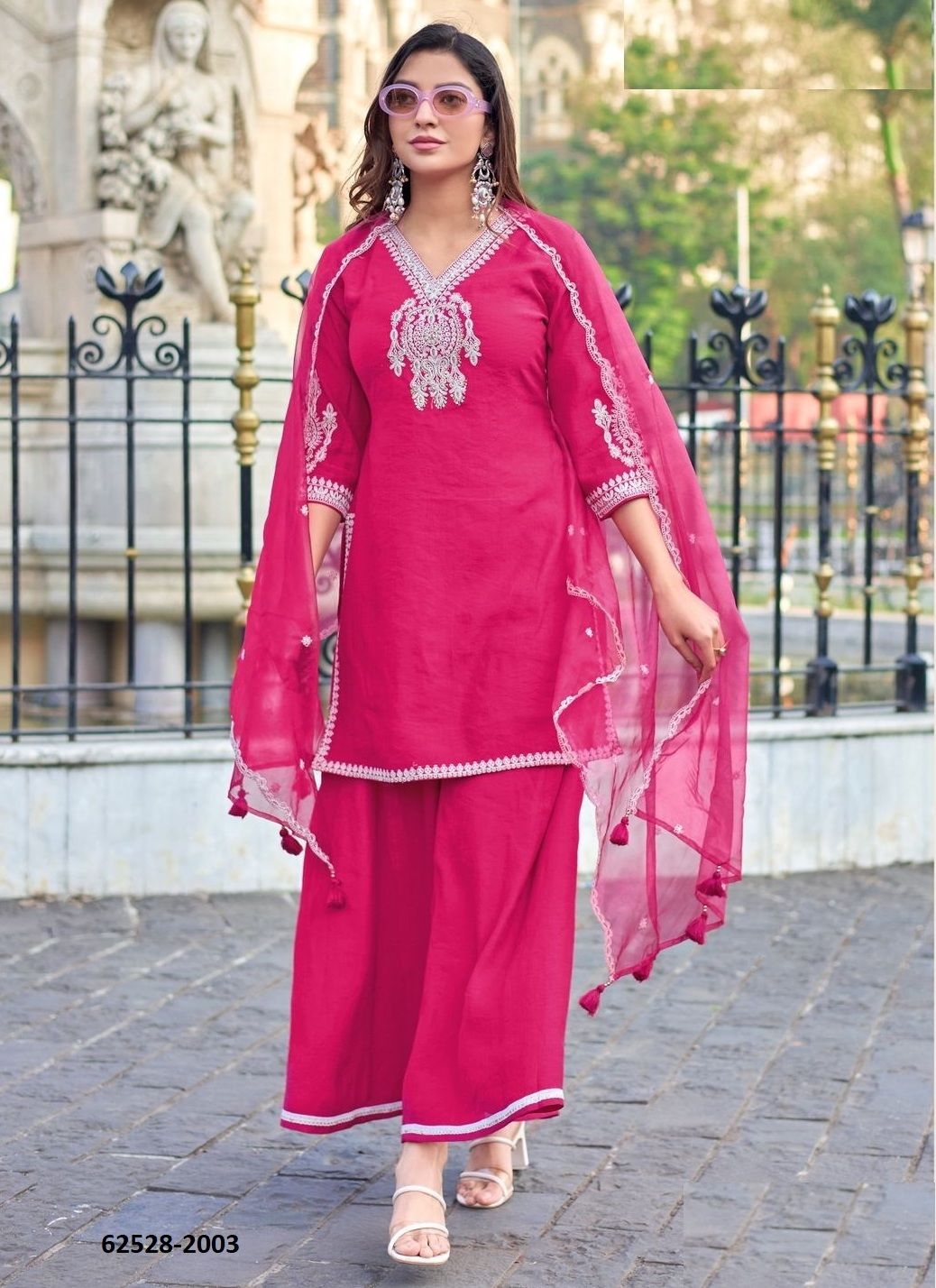 GORI - Catalog # 62528 (Set of 4 Readymade Salwar Suits) by Kadlee Fashion