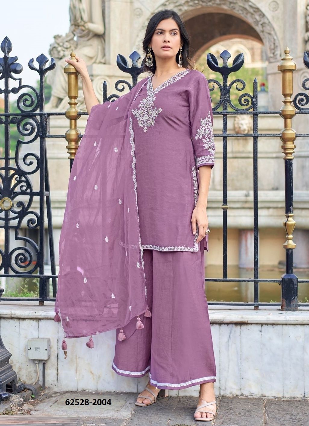 GORI - Catalog # 62528 (Set of 4 Readymade Salwar Suits) by Kadlee Fashion