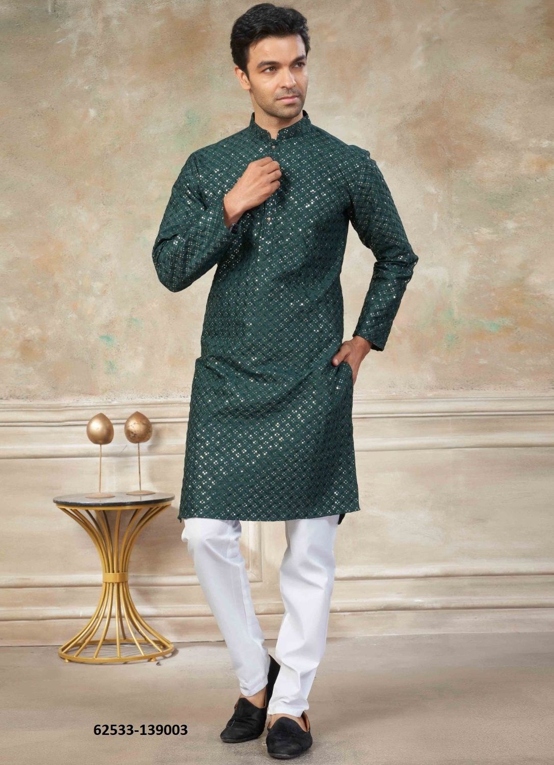 VOLUME 139 - Catalog # 62533 (Set of 6 Men's Ethnic Wear) by Jagraasa