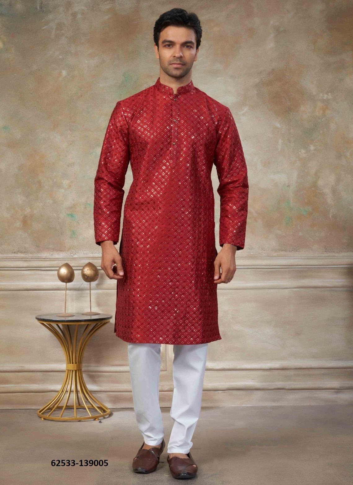 VOLUME 139 - Catalog # 62533 (Set of 6 Men's Ethnic Wear) by Jagraasa
