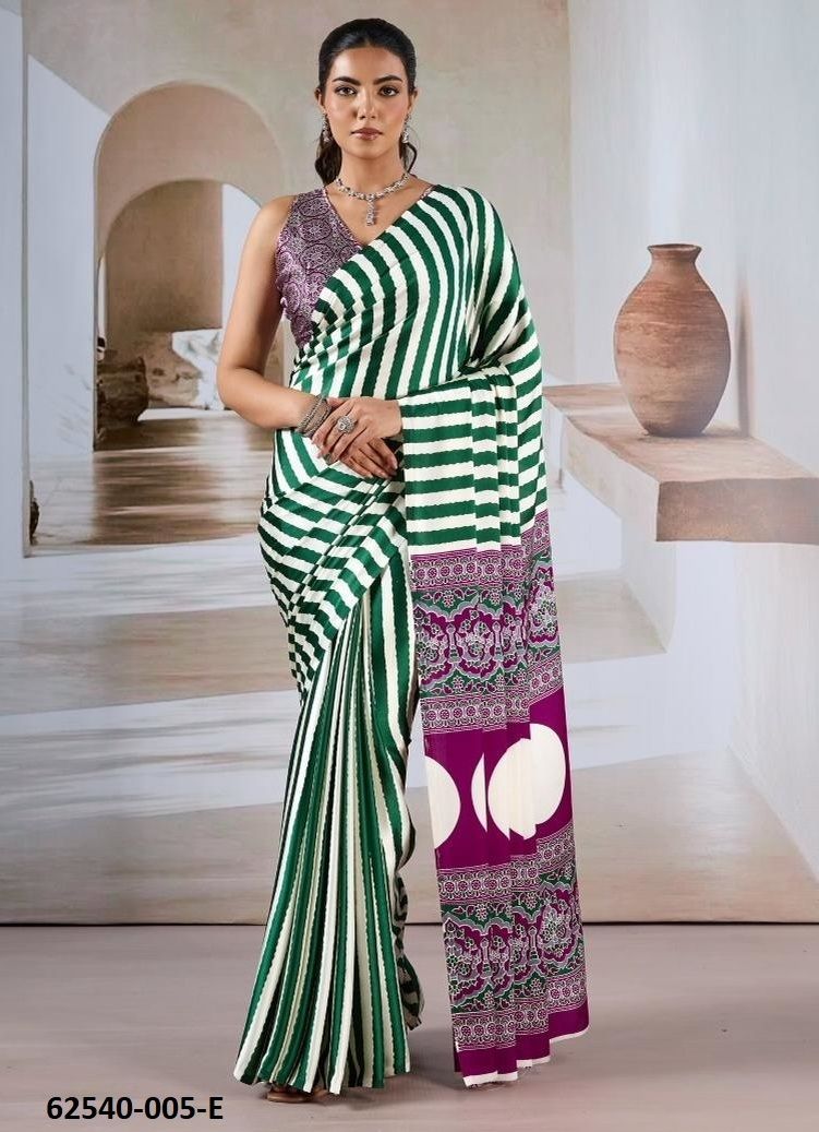 PURE AJRAKH PRINT 5 - Catalog # 62540 (Set of 6 Sarees) by Rajtex Fabrics PURE AJRAKH PRINT 5 - Catalog # 62540 (Set of 6 Sarees) by Rajtex Fabrics