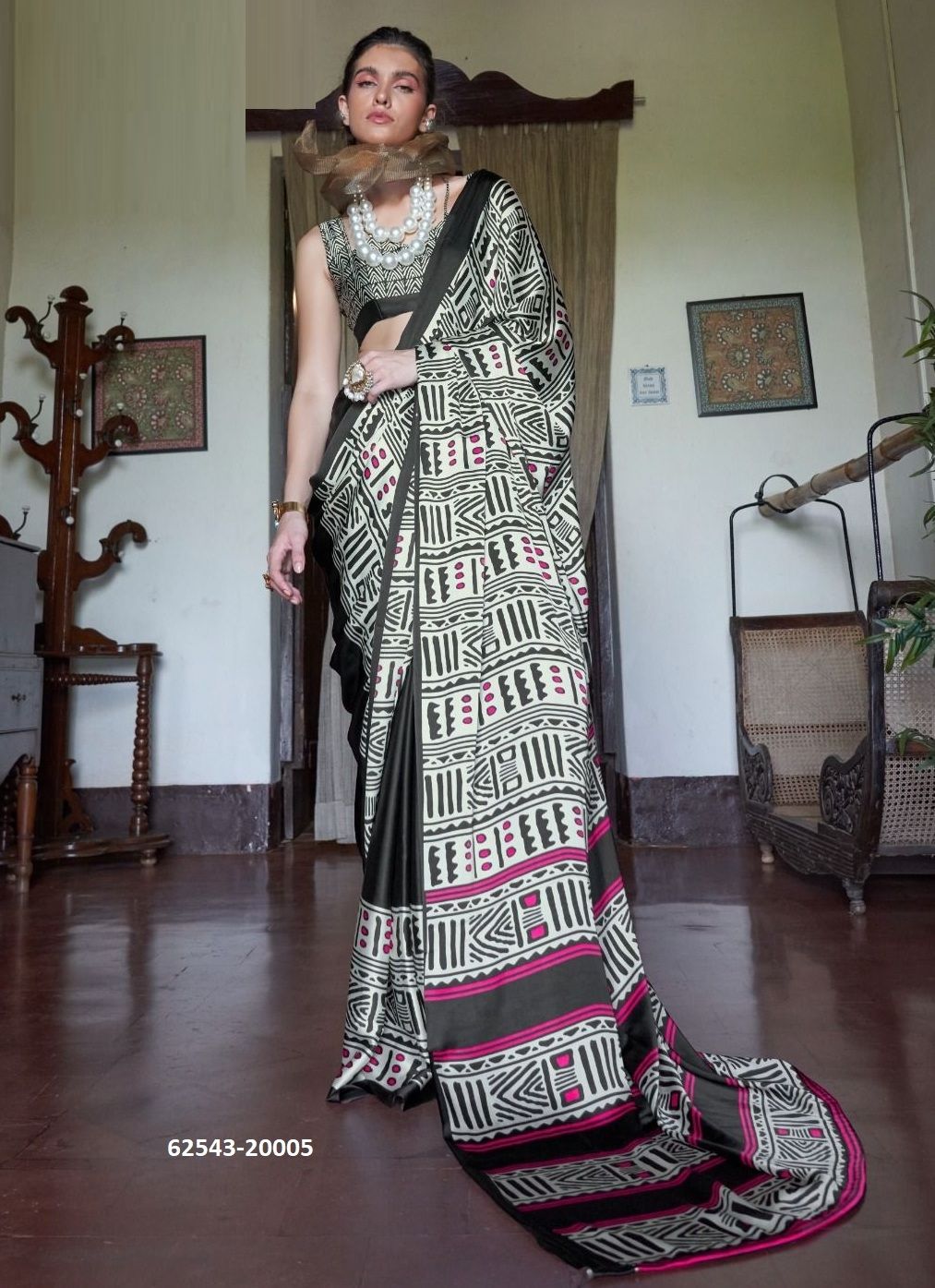 KAALIN - Catalog # 62543 (Set of 6 Sarees) by Rajtex Fabrics KAALIN - Catalog # 62543 (Set of 6 Sarees) by Rajtex Fabrics