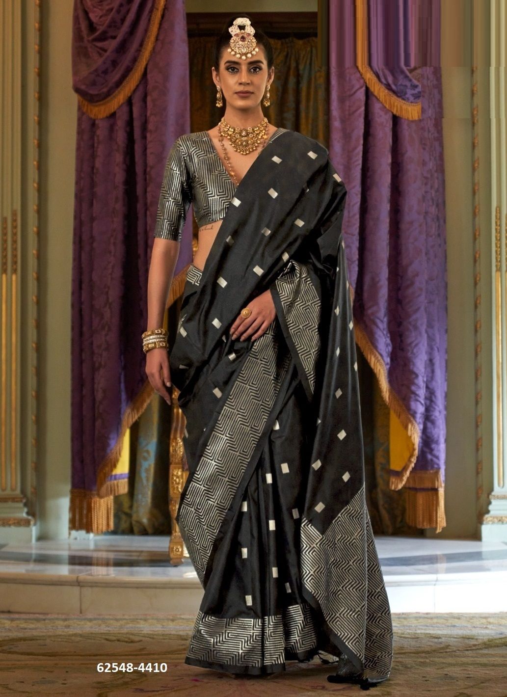 ADBHUT - Catalog # 62548 (Set of 6 Sarees) by Kreshva ADBHUT - Catalog # 62548 (Set of 6 Sarees) by Kreshva