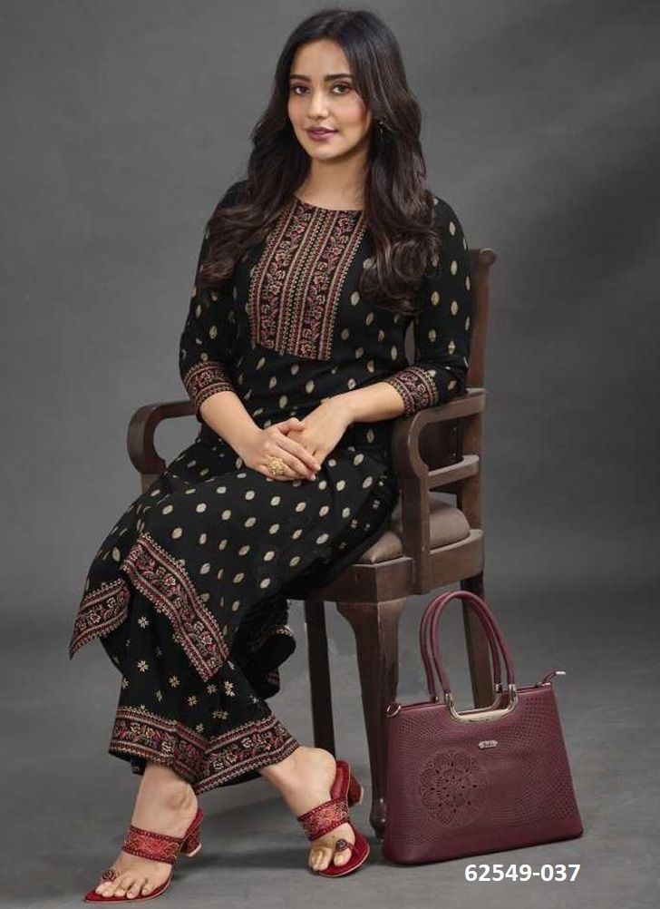CO-ORD SET SERIES 34-39 - Catalog # 62549 (Set of 6 Tops With Bottoms) by Meheriya CO-ORD SET SERIES 34-39 - Catalog # 62549 (Set of 6 Tops With Bottoms) by Meheriya