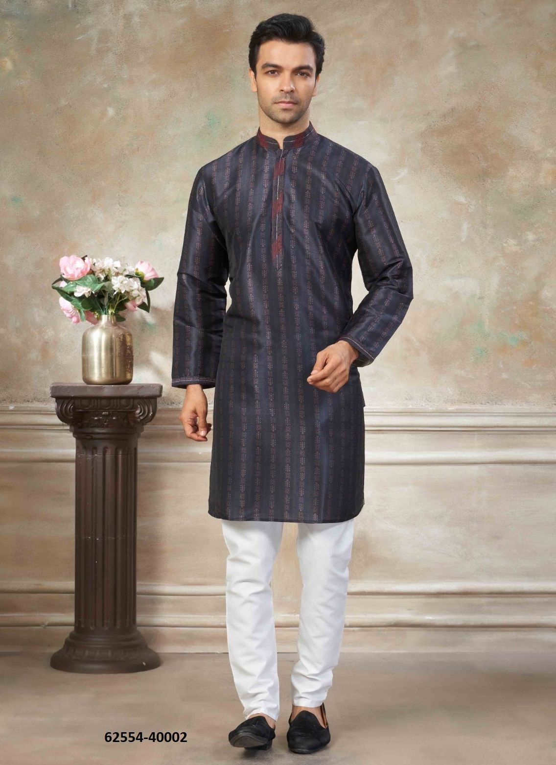 VOLUME 40 - Catalog # 62554 (Set of 8 Men's Ethnic Wear) by Meheriya
