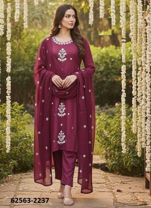 SERIES 2236 - Catalog # 62563 (Set of 2 Readymade Salwar Suits) by Meheriya