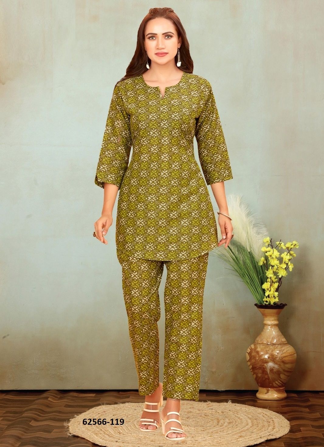 DHRUTHI - Catalog # 62566 (Set of 4 Tops With Bottoms) by Chansi Trendz