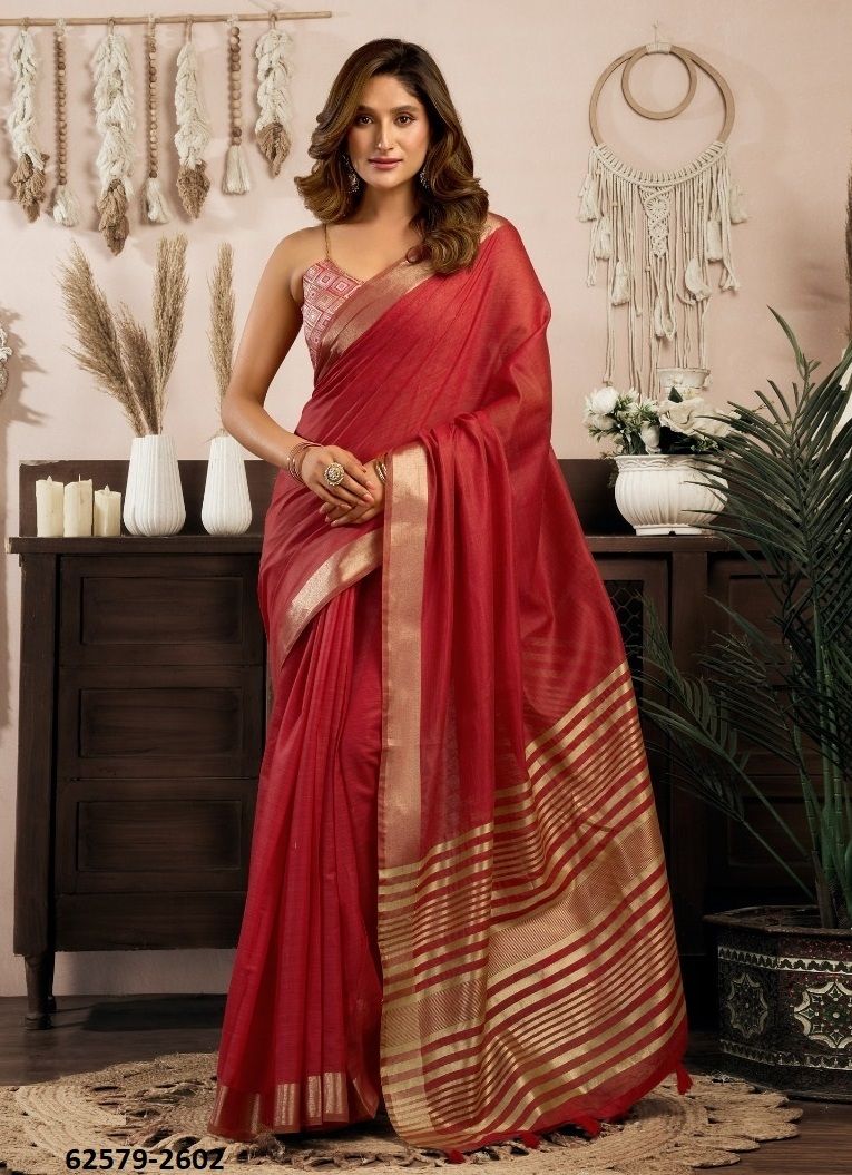 SRIVIDYA - Catalog # 62579 (Set of 8 Sarees) by Gobuni