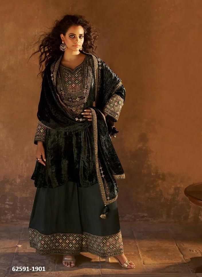 SHUIJING - Catalog # 62591 (Set of 6 Semi-Stitched / Un-Stitched Suits) by Aiqa SHUIJING - Catalog # 62591 (Set of 6 Semi-Stitched / Un-Stitched Suits) by Aiqa
