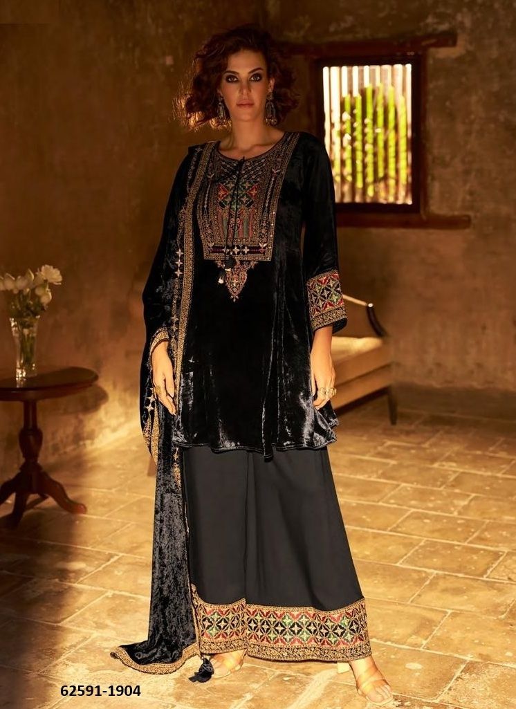 SHUIJING - Catalog # 62591 (Set of 6 Semi-Stitched / Un-Stitched Suits) by Aiqa SHUIJING - Catalog # 62591 (Set of 6 Semi-Stitched / Un-Stitched Suits) by Aiqa