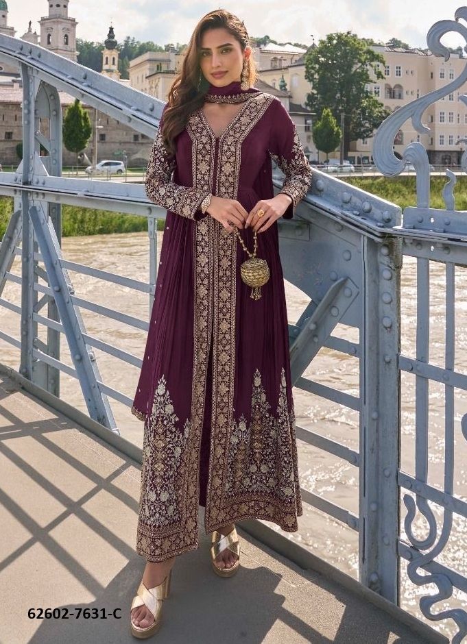 FIZA - Catalog # 62602 (Set of 3 Readymade Salwar Suits) by Gulkayra Designer FIZA - Catalog # 62602 (Set of 3 Readymade Salwar Suits) by Gulkayra Designer