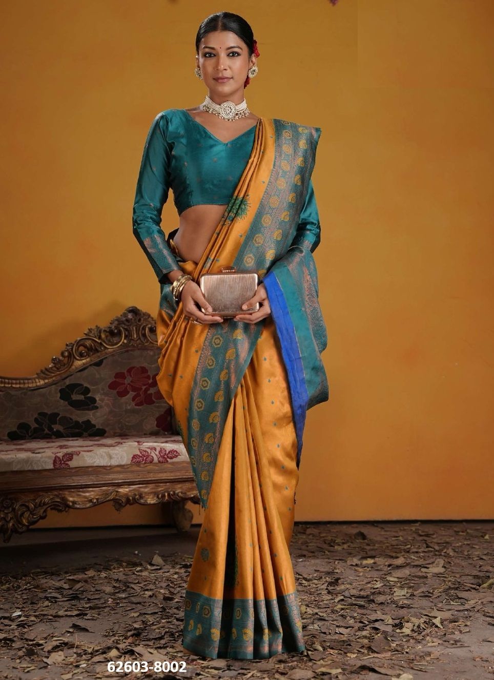 NIKITA - Catalog # 62603 (Set of 6 Sarees) by 3-Of Sarees