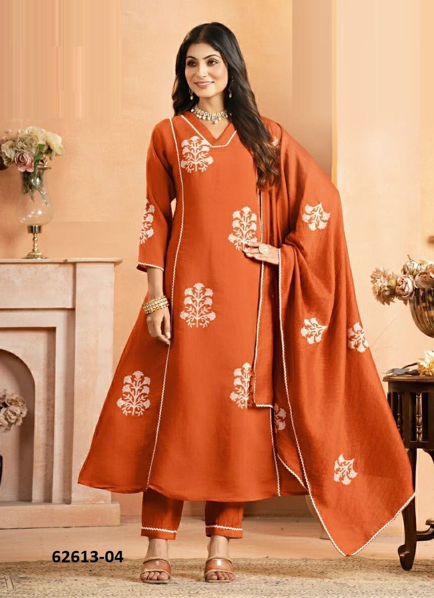 VED - Catalog # 62613 (Set of 6 Readymade Salwar Suits) by Kaya Ahmedabad VED - Catalog # 62613 (Set of 6 Readymade Salwar Suits) by Kaya Ahmedabad