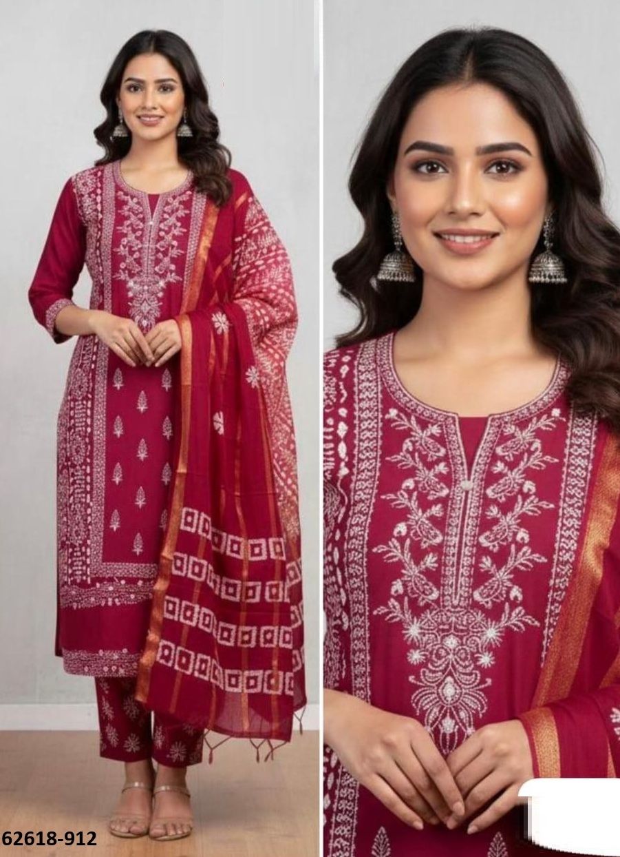 BULBUL - Catalog # 62618 (Set of 10 Semi-Stitched / Un-Stitched Suits) by Desi Muse BULBUL - Catalog # 62618 (Set of 10 Semi-Stitched / Un-Stitched Suits) by Desi Muse
