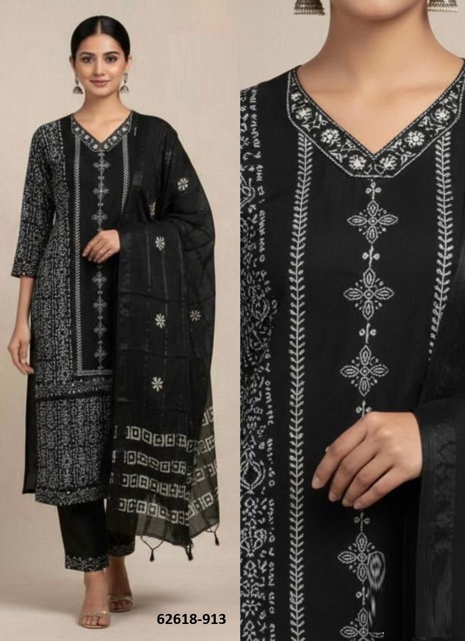BULBUL - Catalog # 62618 (Set of 10 Semi-Stitched / Un-Stitched Suits) by Desi Muse BULBUL - Catalog # 62618 (Set of 10 Semi-Stitched / Un-Stitched Suits) by Desi Muse