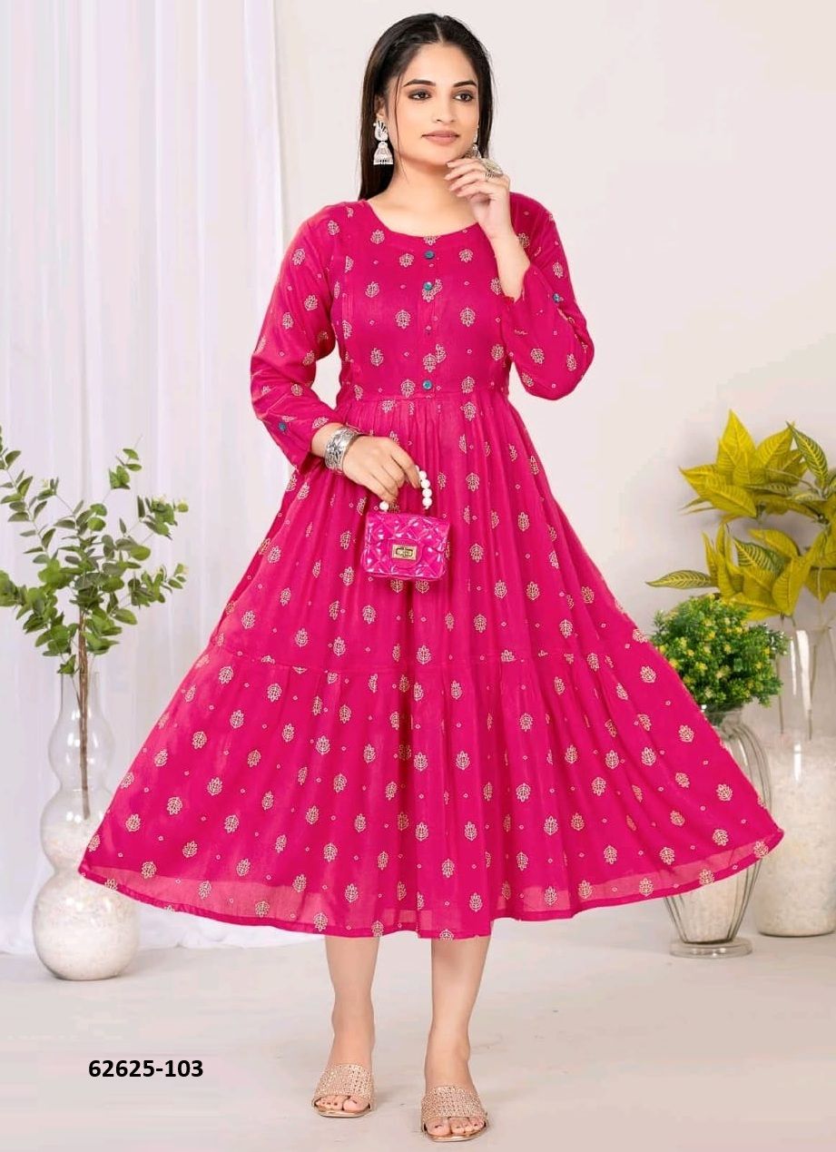 BUSHRA - Catalog # 62625 (Set of 6 Readymade Women's Kurtis / Tops) by Dee Cee BUSHRA - Catalog # 62625 (Set of 6 Readymade Women's Kurtis / Tops) by Dee Cee